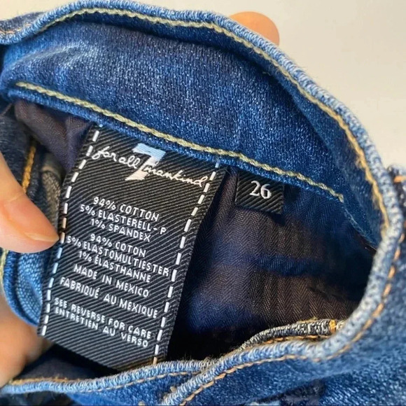 7 For All Mankind Josefina Skinny Boyfriend Jeans - Picture 12 of 14